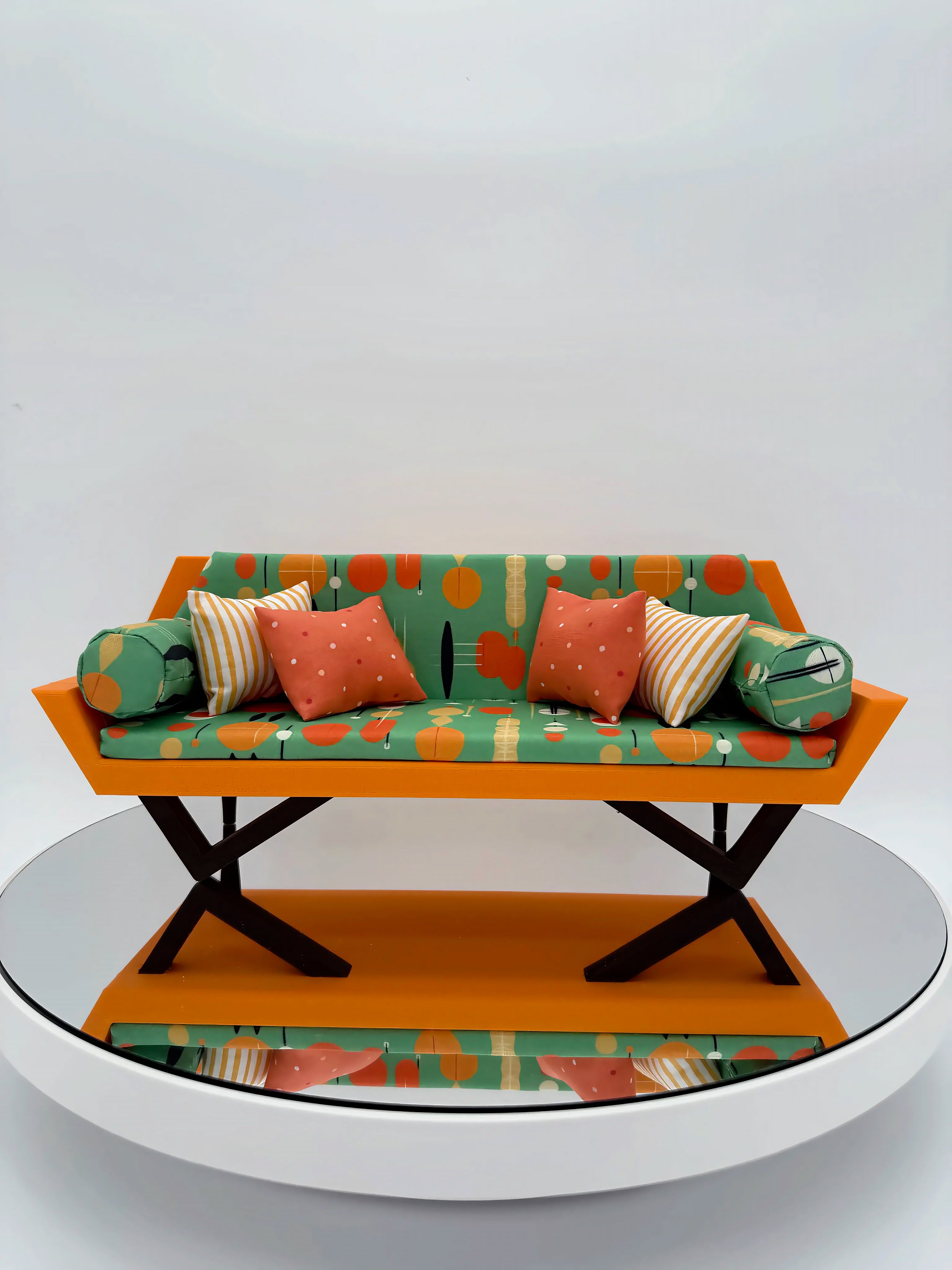 Sage and Orange
