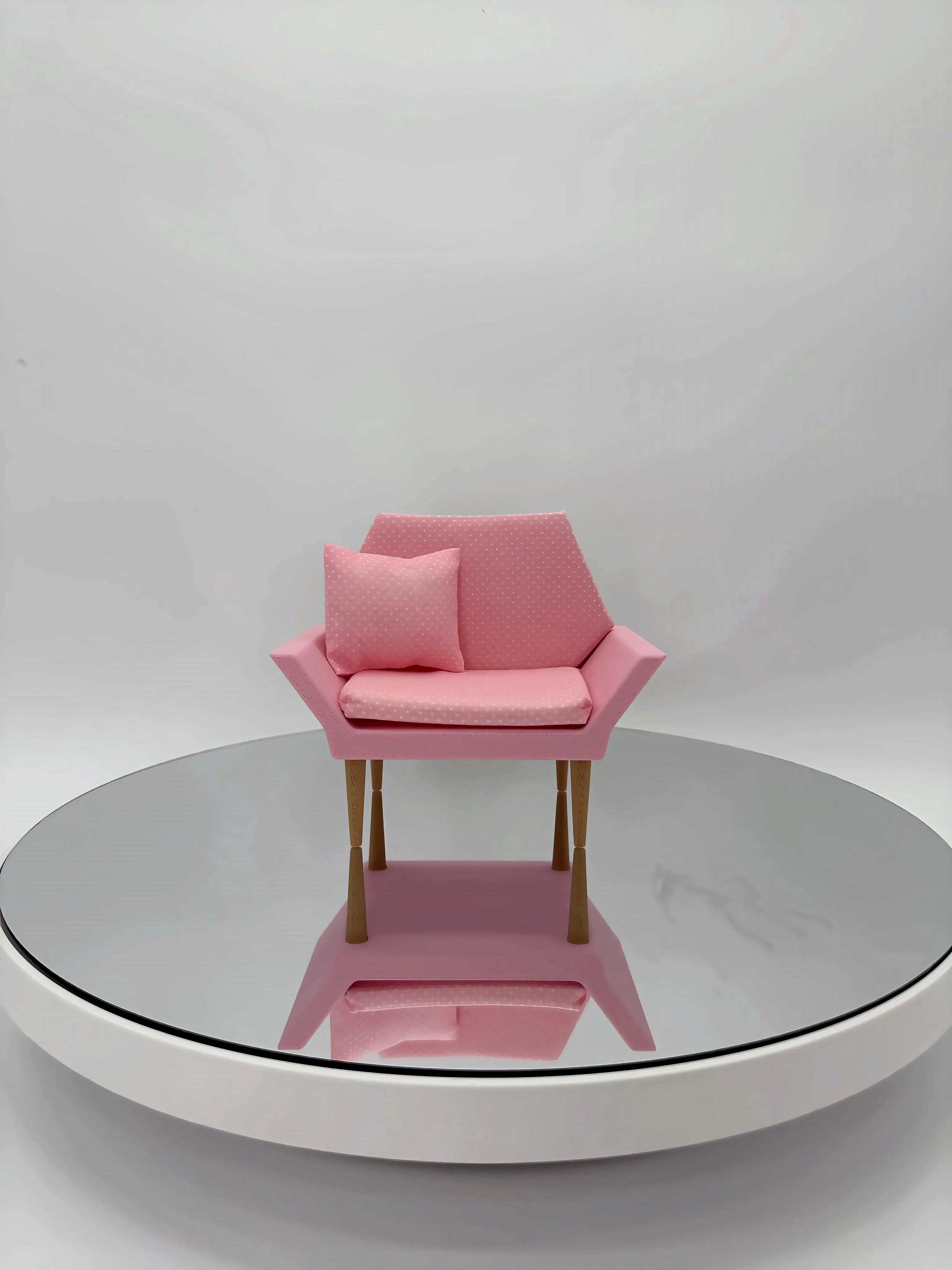 Pink with Dots