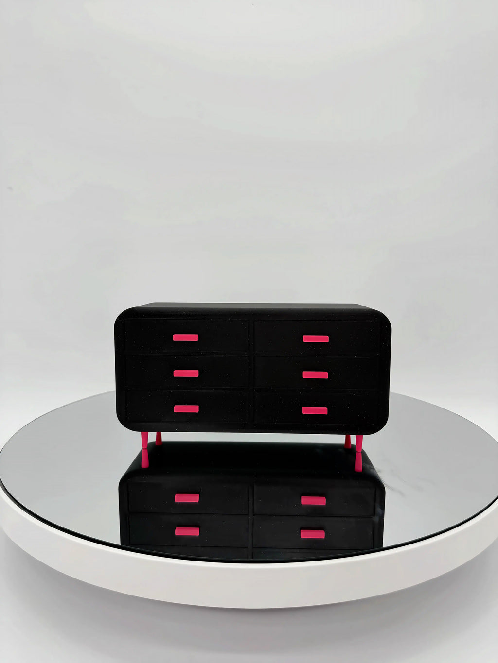 Sparkle Black / Hot Pink