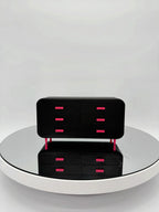 Sparkle Black / Hot Pink