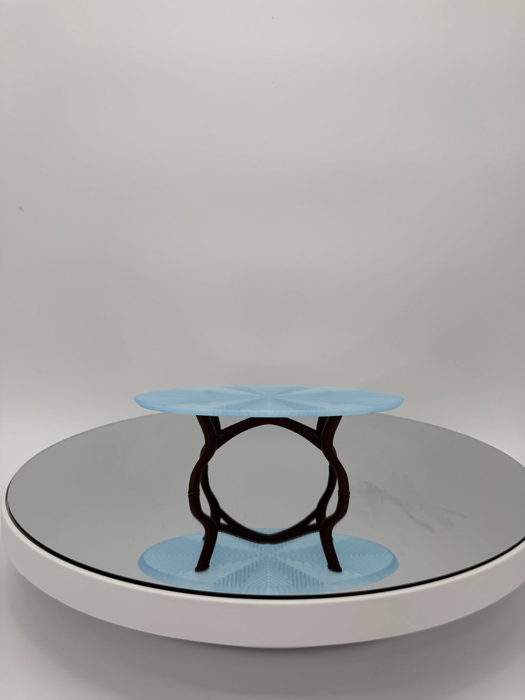 Light Blue/Redwood